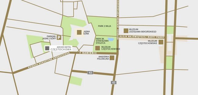 Hotel Arche Ζεστοκόβα Ανέσεις φωτογραφία